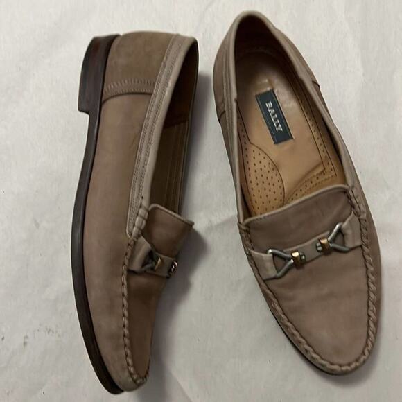 BALLY NAPOLI MENS‎ LEATHER & SUEDE SHOES SIZE 10M - Picture 2 of 8